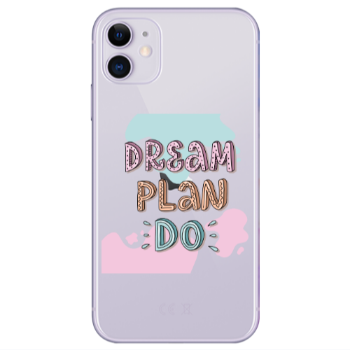 Apple iPhone 11  Dream Plan Do Transparent Silicone TPU Θήκη