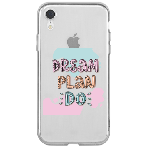 Apple iPhone Xr Dream Plan Do Transparent Silicone TPU Θήκη