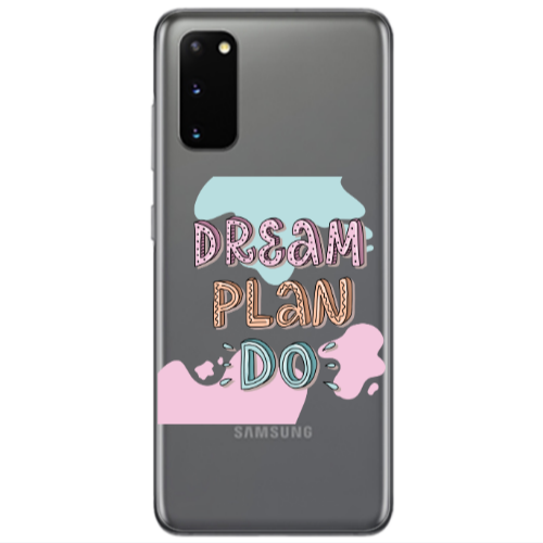Samsung S20 Dream Plan Do Transparent Silicone TPU Θήκη