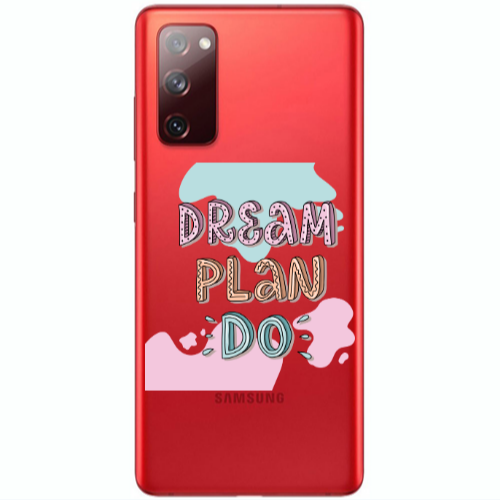 Samsung S20 FE Dream Plan Do Transparent Silicone TPU Θήκη
