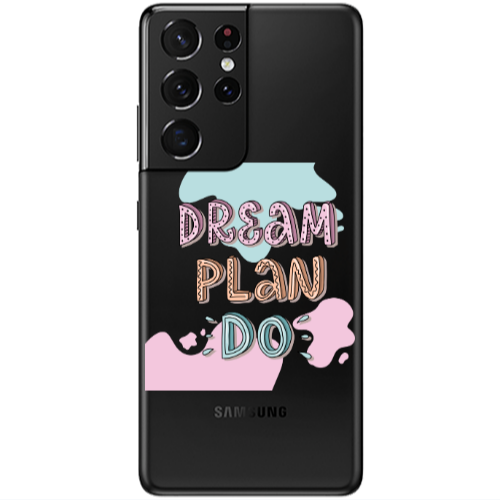 Samsung S21 Ultra Dream Plan Do Transparent Silicone TPU Θήκη