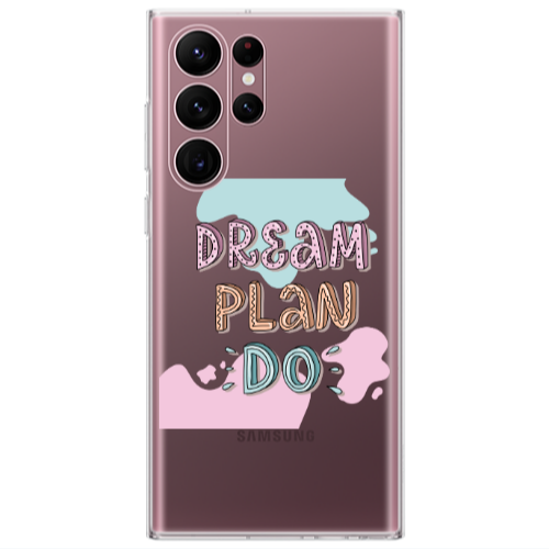 Samsung S22 Ultra Dream Plan Do Transparent Silicone TPU Θήκη