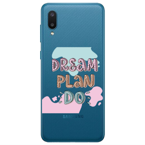 Samsung A02 Dream Plan Do Transparent Silicone TPU Θήκη