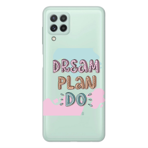 Samsung A22 4G Dream Plan Do Transparent Silicone TPU Θήκη