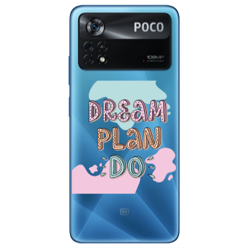 Xiaomi Poco X4 Pro Dream Plan Do Transparent Silicone TPU Θήκη