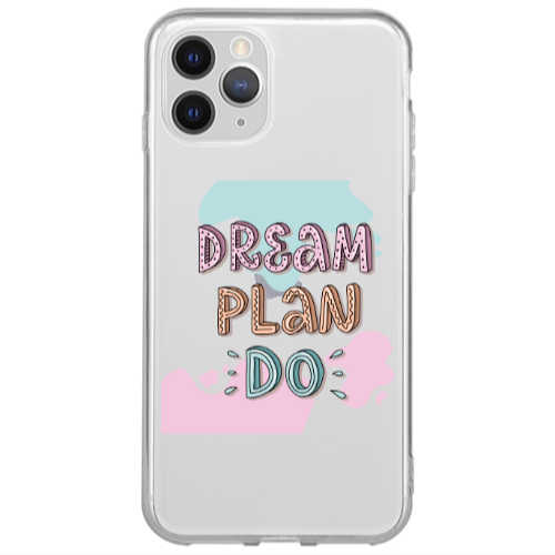 Apple iPhone 12 Pro Max Dream Plan Do Transparent Silicone TPU Θήκη
