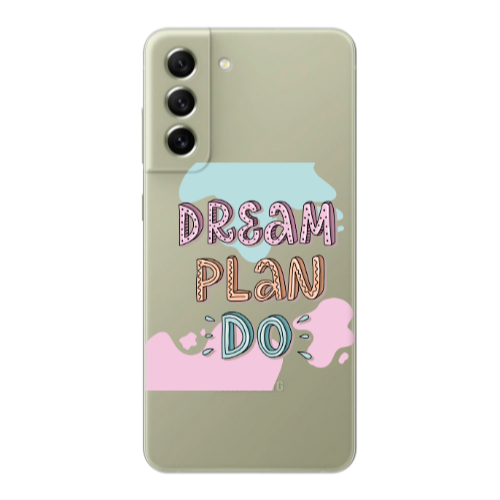 Samsung S21 PLUS Dream Plan Do Transparent Silicone TPU Θήκη
