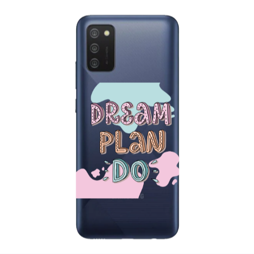 Samsung A03S Dream Plan Do Transparent Silicone TPU Θήκη