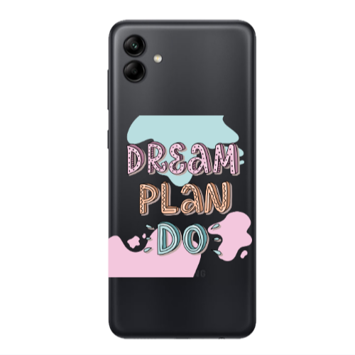 Samsung A04 Dream Plan Do Transparent Silicone TPU Θήκη