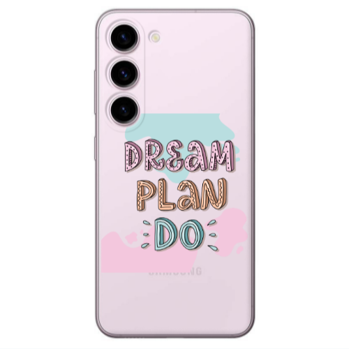 Samsung S23 Plus Dream Plan Do Transparent Silicone TPU Θήκη