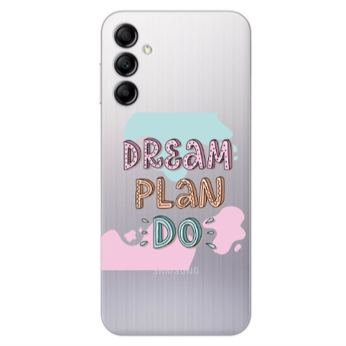 Samsung A24 Dream Plan Do Transparent Silicone TPU Θήκη