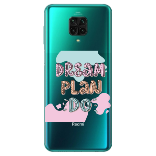 Xiaomi Redmi Note 9S Dream Plan Do Transparent Silicone TPU Θήκη