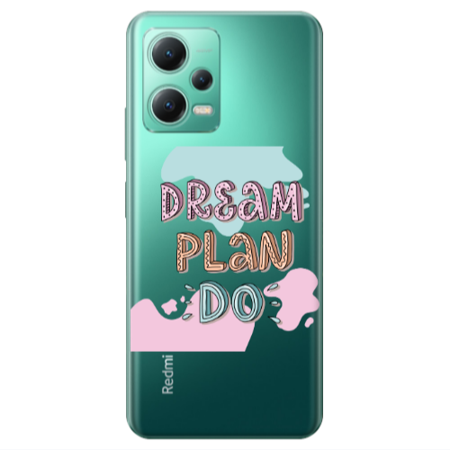 Xiaomi Redmi Note 12 Pro 5G Dream Plan Do Transparent Silicone TPU Θήκη