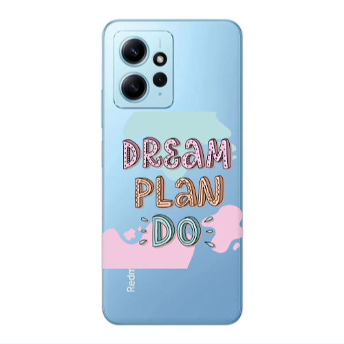 Xiaomi Redmi Note 12 4G Dream Plan Do Transparent Silicone TPU Θήκη