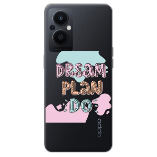 Oppo Reno 7 Lite Dream Plan Do Transparent Silicone TPU Θήκη