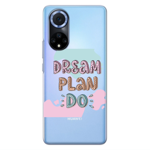 Huawei Nova 9 Dream Plan Do Transparent Silicone TPU Θήκη