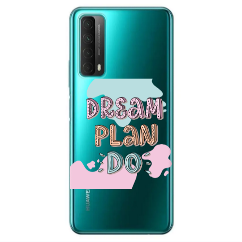 Huawei P Smart 2021 Dream Plan Do Transparent Silicone TPU Θήκη