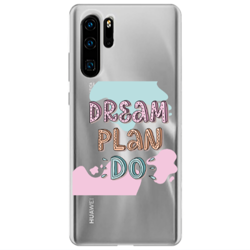 Huawei P30 Pro Dream Plan Do Transparent Silicone TPU Θήκη