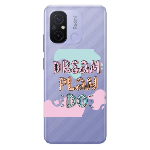 Xiaomi Redmi 12C Dream Plan Do Transparent Silicone TPU Θήκη