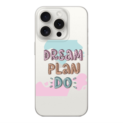 Apple iPhone 15 Pro Max Dream Plan Do Transparent Silicone TPU Θήκη