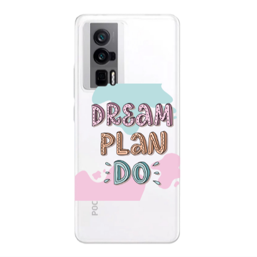 Xiaomi Poco F5 Pro Dream Plan Do Transparent Silicone TPU Θήκη