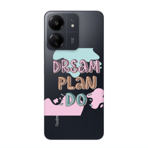 Xiaomi Redmi 13C Dream Plan Do Transparent Silicone TPU Θήκη