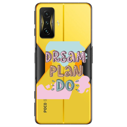 Xiaomi Poco F4 Gt Dream Plan Do Transparent Silicone TPU Θήκη