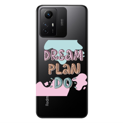 Xiaomi Redmi Note 12s Dream Plan Do Transparent Silicone TPU Θήκη