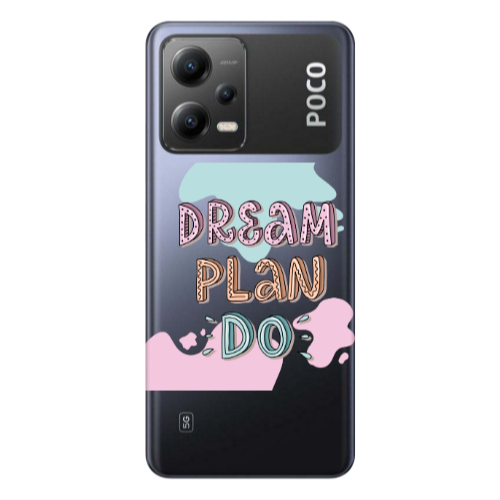 Xiaomi Poco X5 Dream Plan Do Transparent Silicone TPU Θήκη