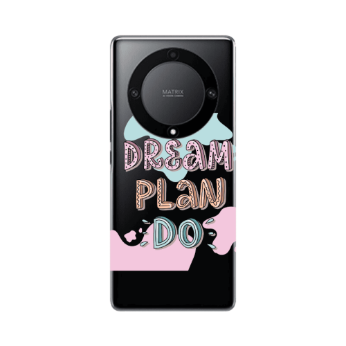 Honor Magic5 Lite 5G Dream Plan Do Transparent Silicone TPU Θήκη
