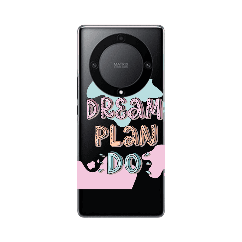 Honor Magic5 Lite 5G Dream Plan Do Transparent Silicone TPU Θήκη
