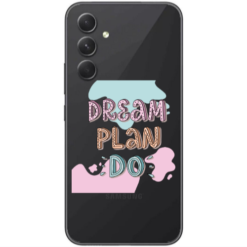 Samsung Galaxy A25 Dream Plan Do Transparent Silicone TPU Θήκη