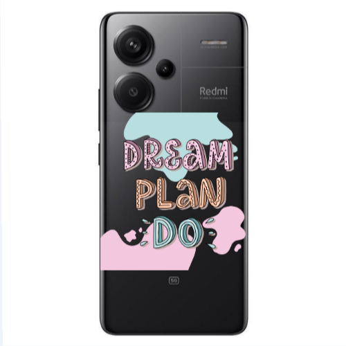 Xiaomi Redmi Note 13 Pro+ 5G  Dream Plan Do Transparent Silicone TPU Θήκη