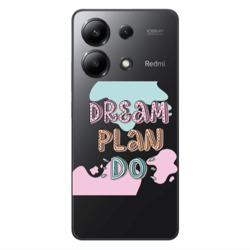 Xiaomi Redmi Note 13 4G Dream Plan Do Transparent Silicone TPU Θήκη