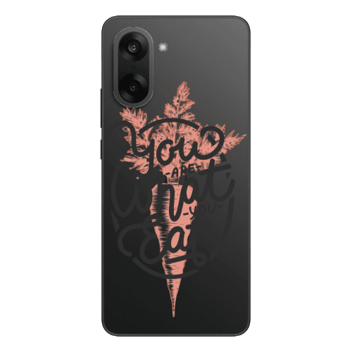 Oneplus Nord CE 5 You are What You Eat Transparent Silicone TPU Θήκη