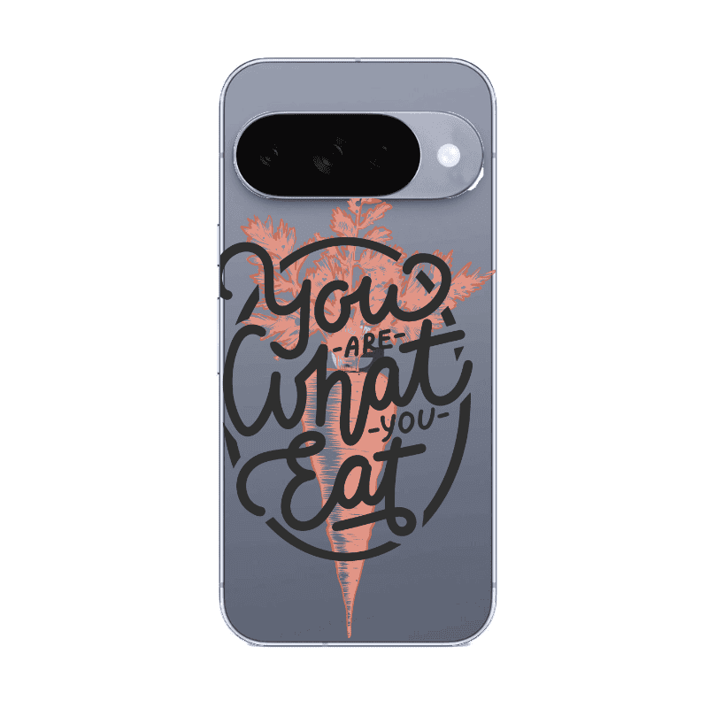 Google Pixel 10 You are What You Eat Transparent Silicone TPU Θήκη