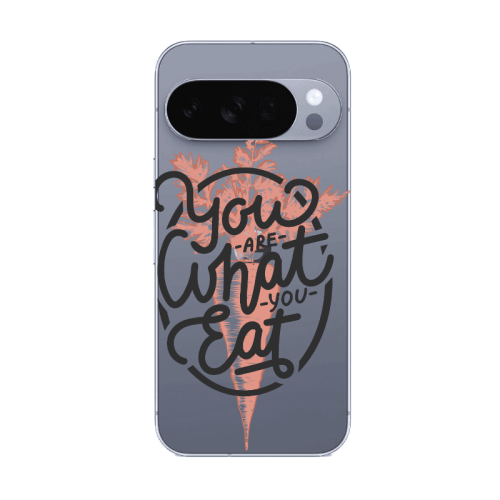Google Pixel 10 Pro You are What You Eat Transparent Silicone TPU Θήκη
