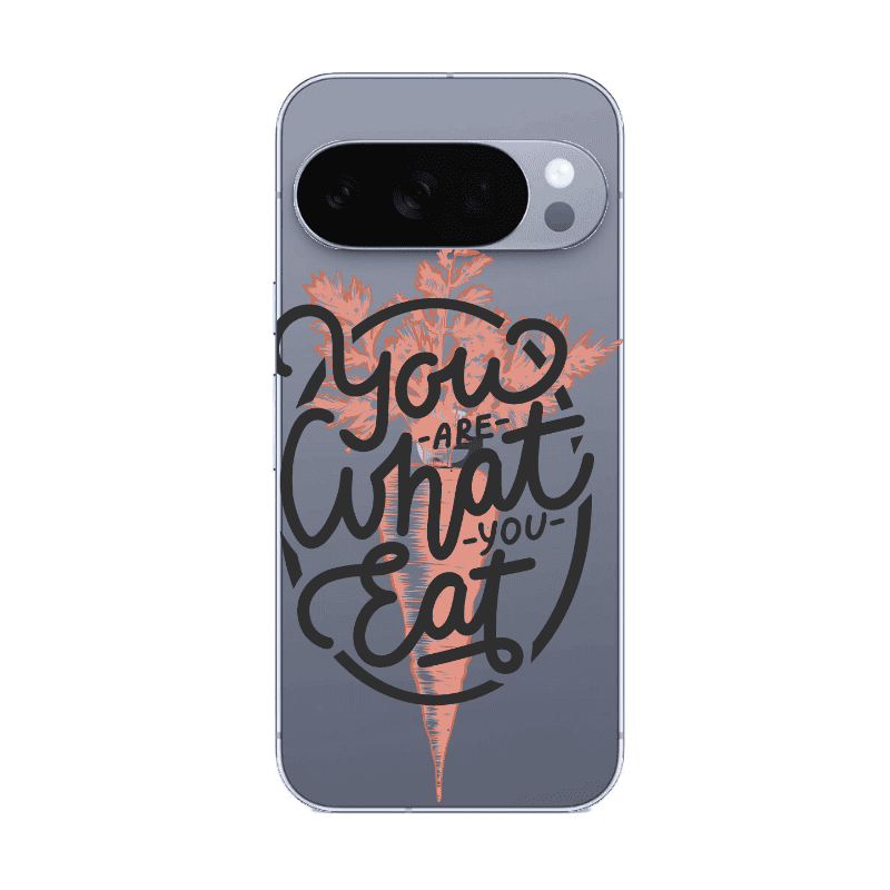Google Pixel 10 Pro XL You are What You Eat Transparent Silicone TPU Θήκη