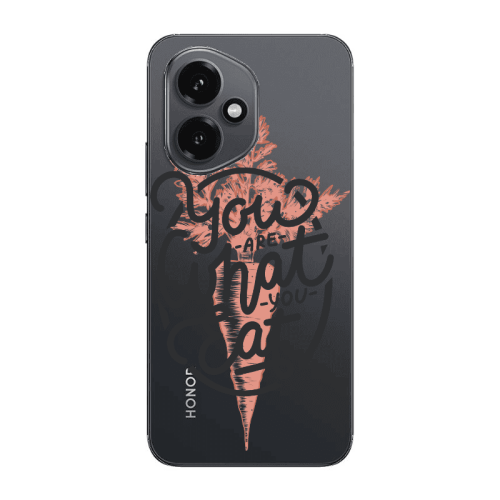 Honor Magic 400 You are What You Eat Transparent Silicone TPU Θήκη