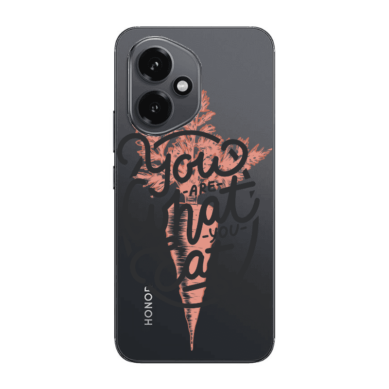 Honor Magic 400 You are What You Eat Transparent Silicone TPU Θήκη