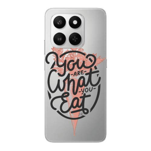 Honor Magic 400 Smart You are What You Eat Transparent Silicone TPU Θήκη