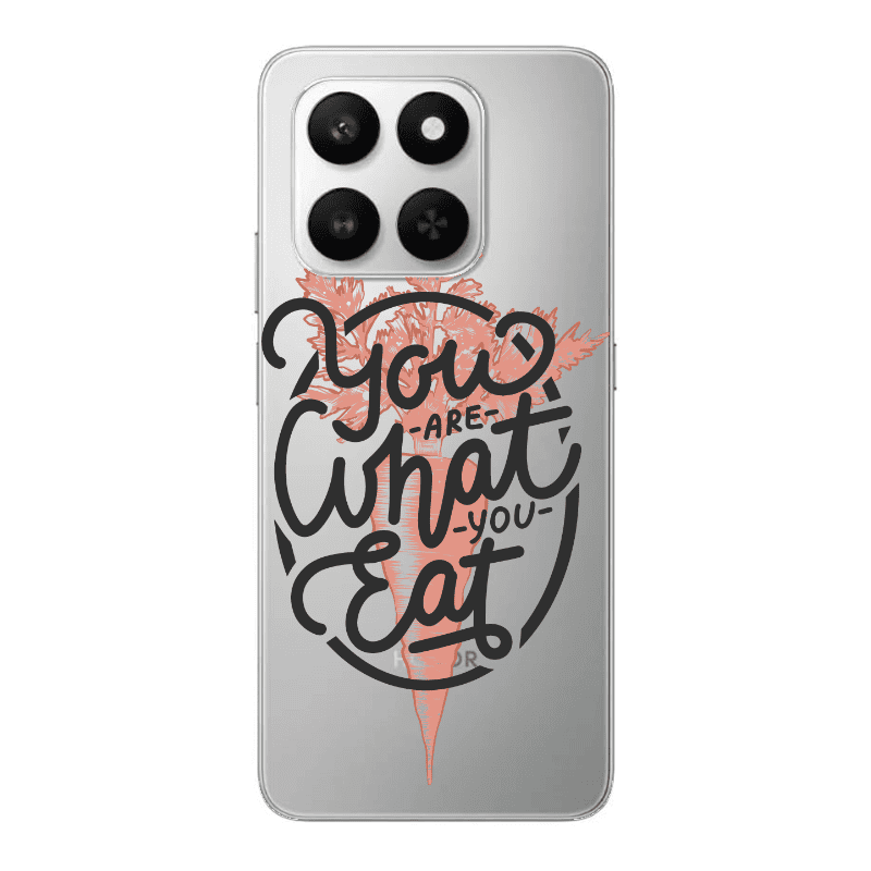 Honor Magic 400 Smart You are What You Eat Transparent Silicone TPU Θήκη