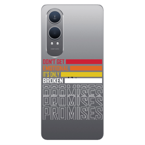 Oneplus Nord Ce 4 lite Dont Get Emotional Transparent Silicone TPU Θήκη