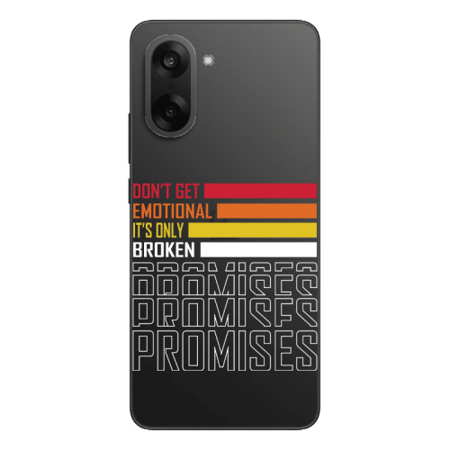 Oneplus Nord CE 5 Dont Get Emotional Transparent Silicone TPU Θήκη