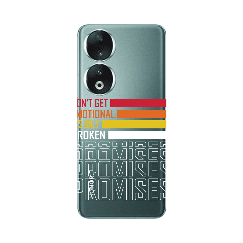 Honor 90 5G Dont Get Emotional Transparent Silicone TPU Θήκη