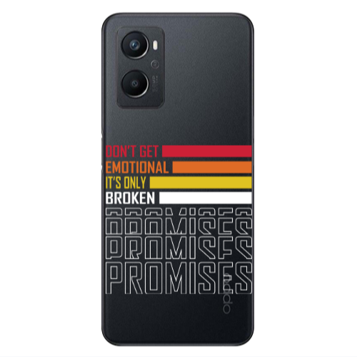 Oppo A 96 Dont Get Emotional Transparent Silicone TPU Θήκη