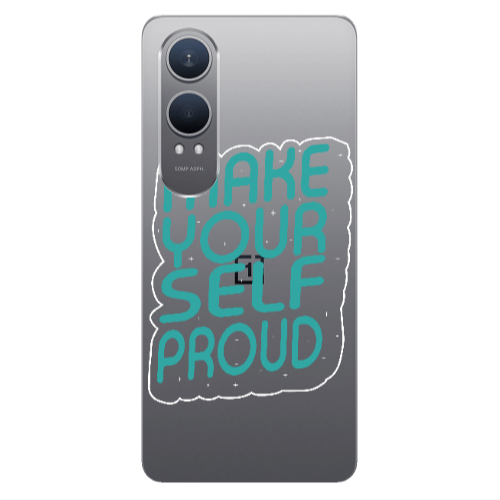 Oneplus Nord Ce 4 lite Make Your Self Proud Transparent Silicone TPU Θήκη