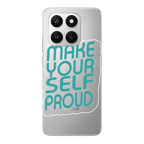 Honor Magic 400 Smart Make Your Self Proud Transparent Silicone TPU Θήκη