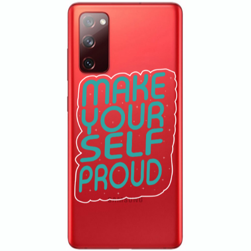 Samsung S20 FE Make Your Self Proud Transparent Silicone TPU Θήκη