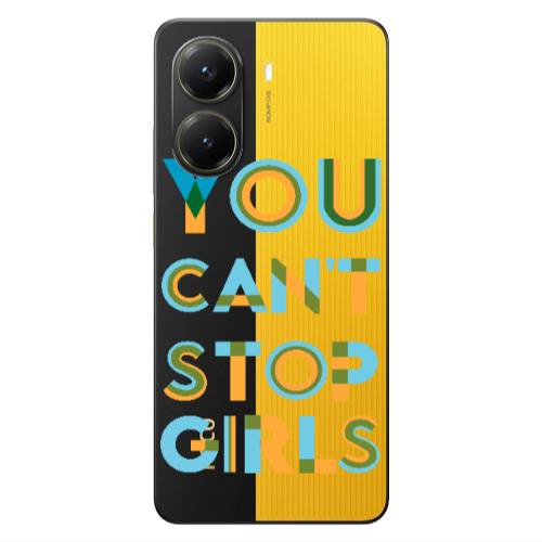 Xiaomi Poco X7 Pro You Cant Stop Girls Transparent Silicone TPU Θήκη